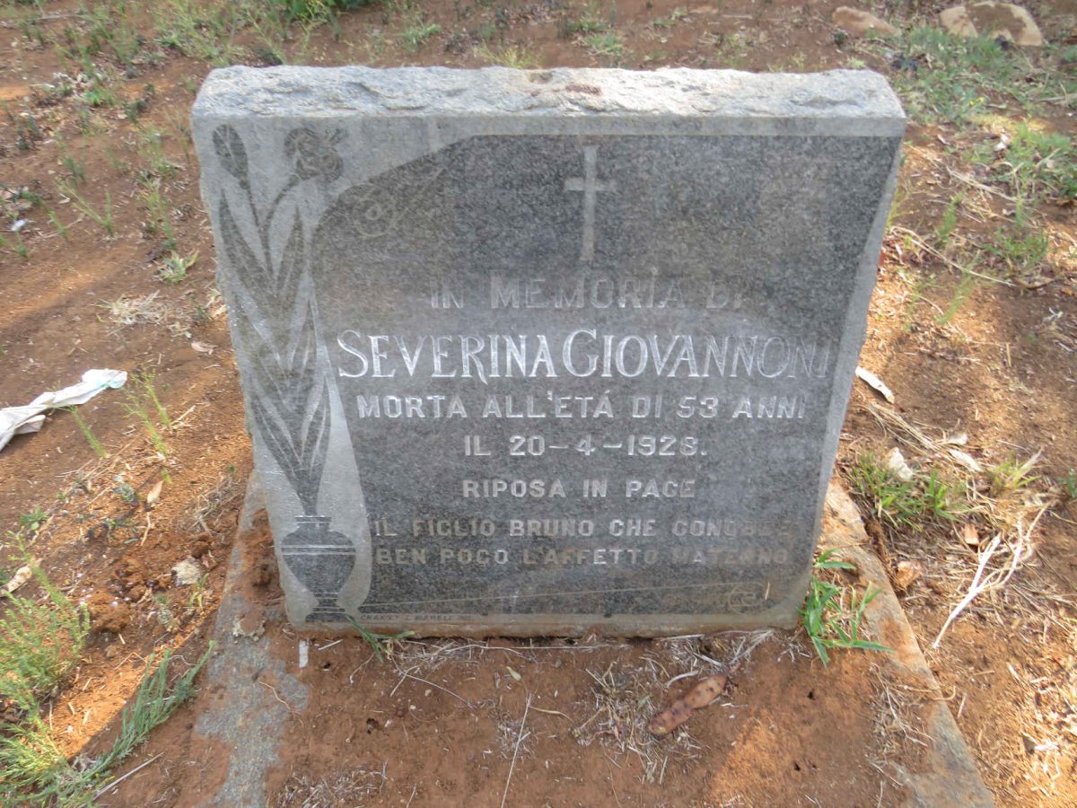 GIOVANNONI Severina 1928-