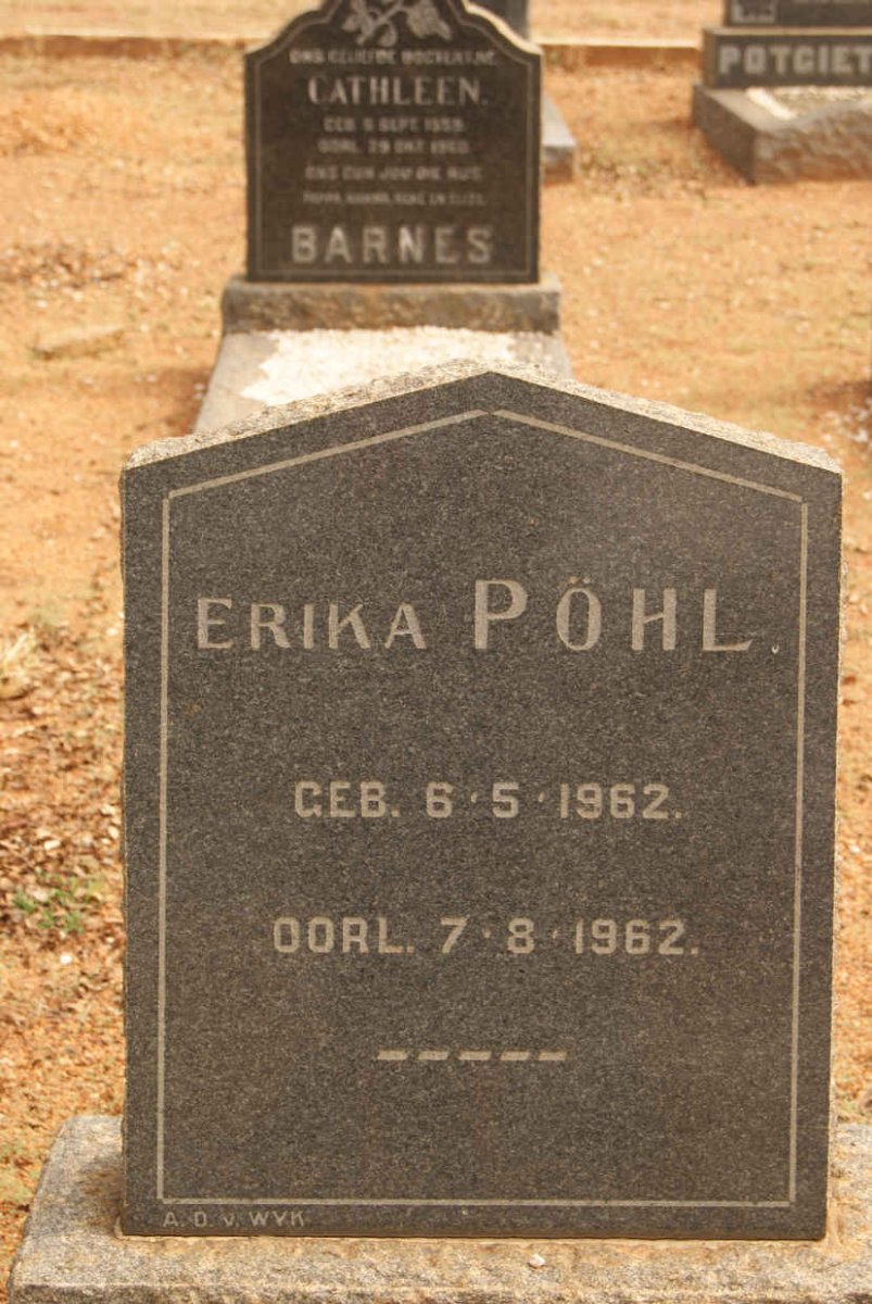 POHL Erika 1962-1962