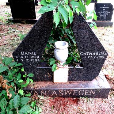 ASWEGEN Danie, van 1924-1994 & Catharina 1919-