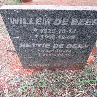 BEER Willem, de 1925-1996 & Hettie 1931-2015