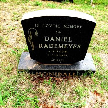 HONIBALL Daniel Rademeyer 1916-1979