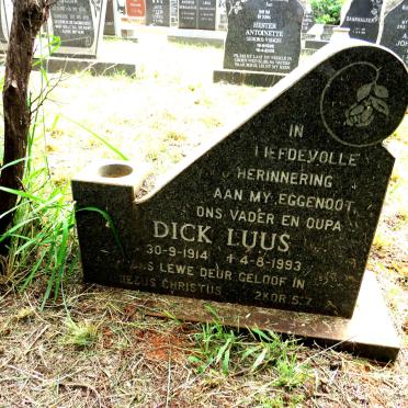 LUUS Dick 1914-1993
