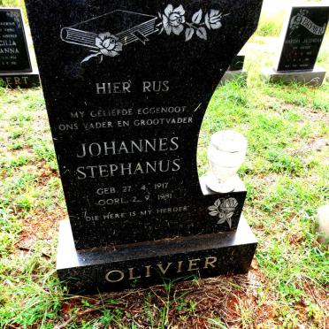 OLIVIER Johannes Stephanus 1917-1981