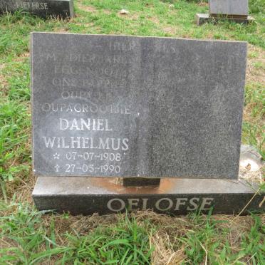 OELOFSE Daniel Wilhelmus 1908-1990