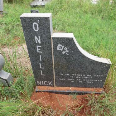 Ó'NEILL Nick 1942-1997