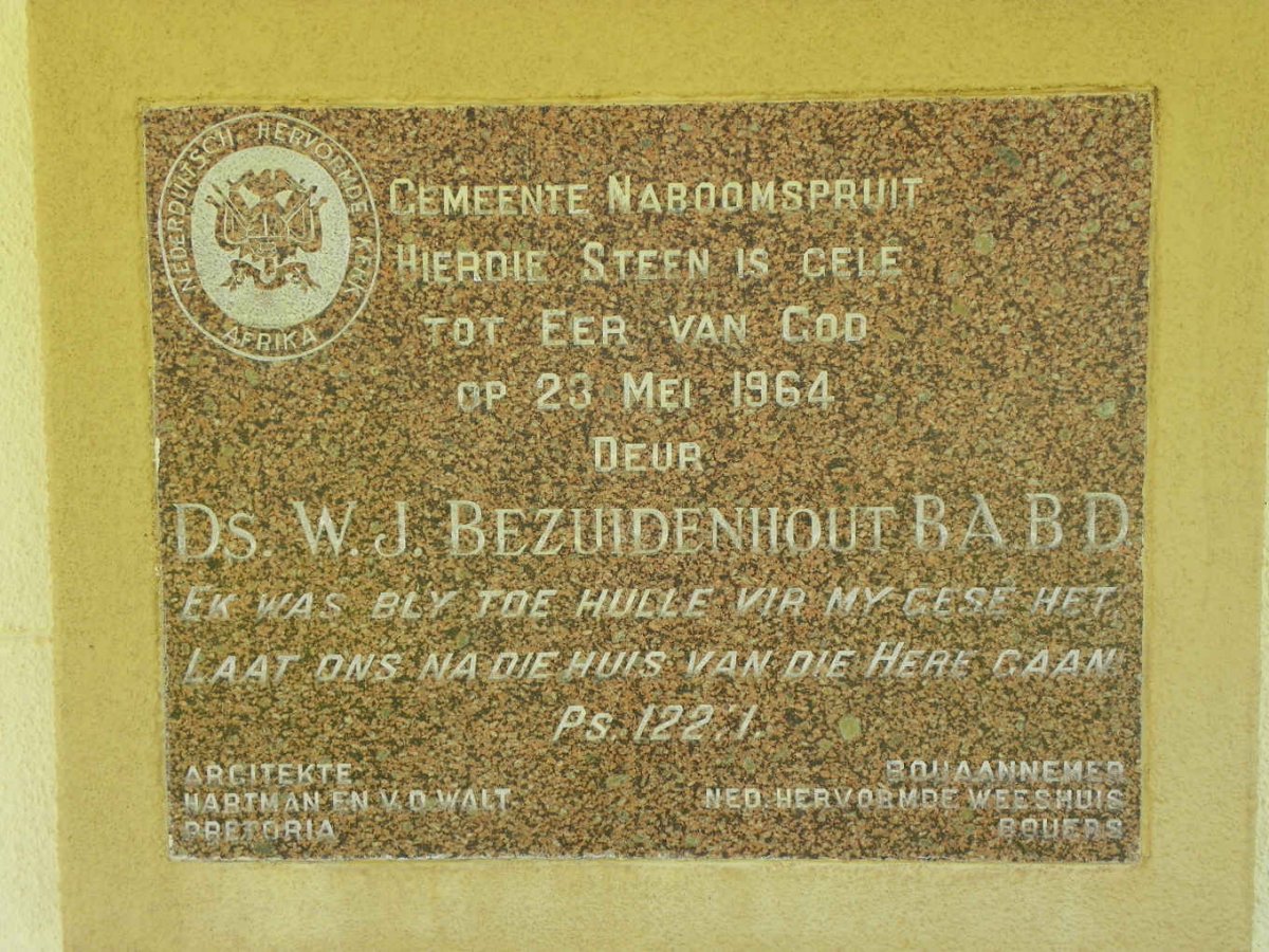 3. Gedenksteen 1964