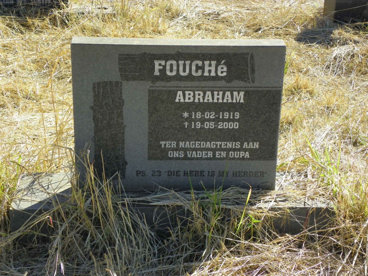 FOUCHE Abraham 1919-2000