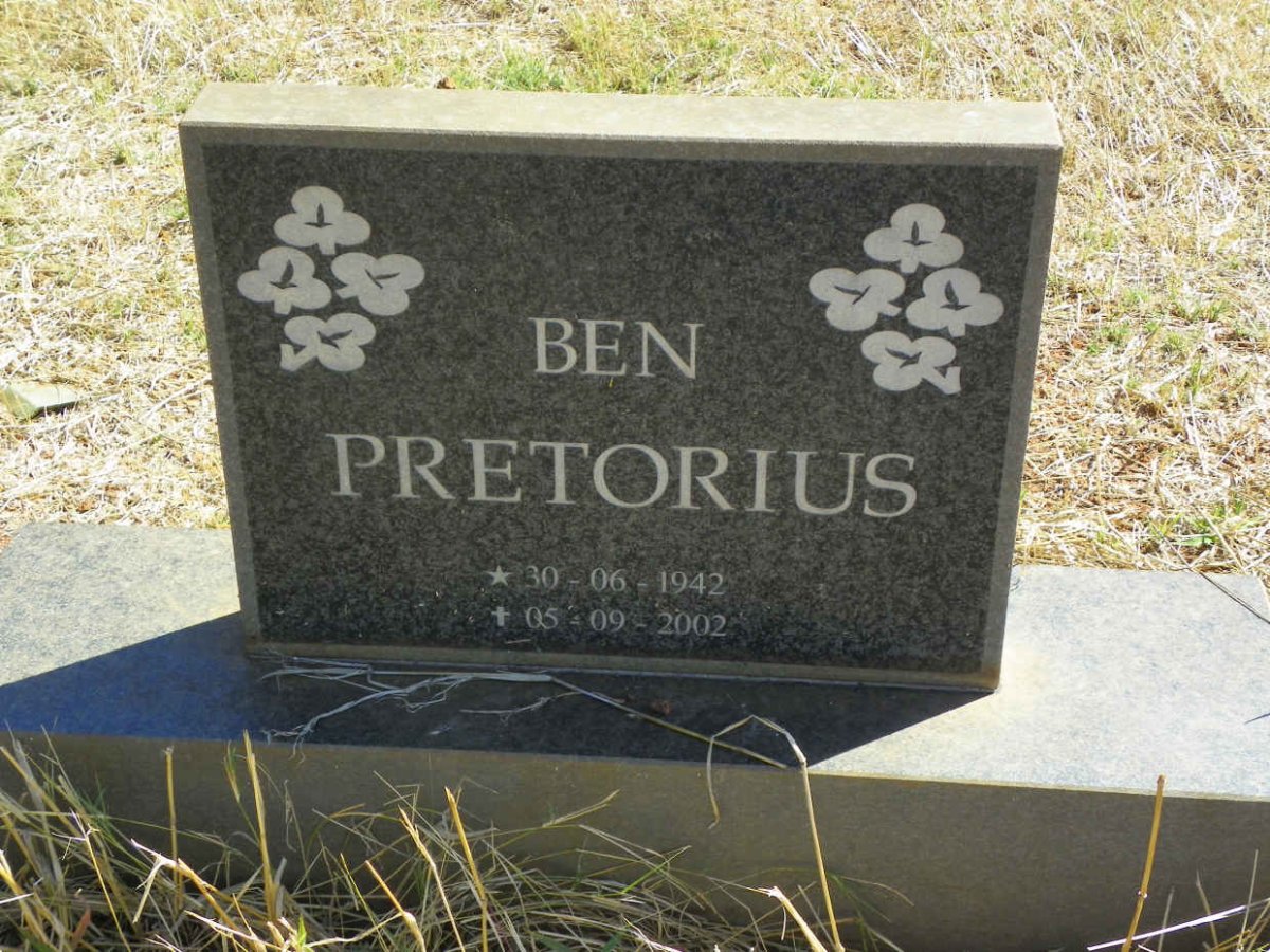 PRETORIUS Ben 1942-2002