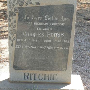 RITCHIE Charles Petrus 1918-1962