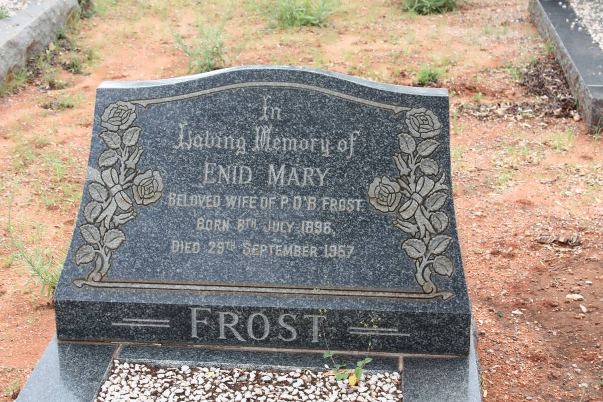 FROST Enid Mary 1896-1957