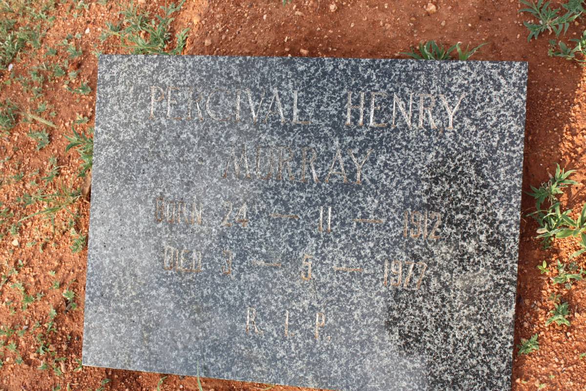 MURRAY Percival Henry 1912-1977