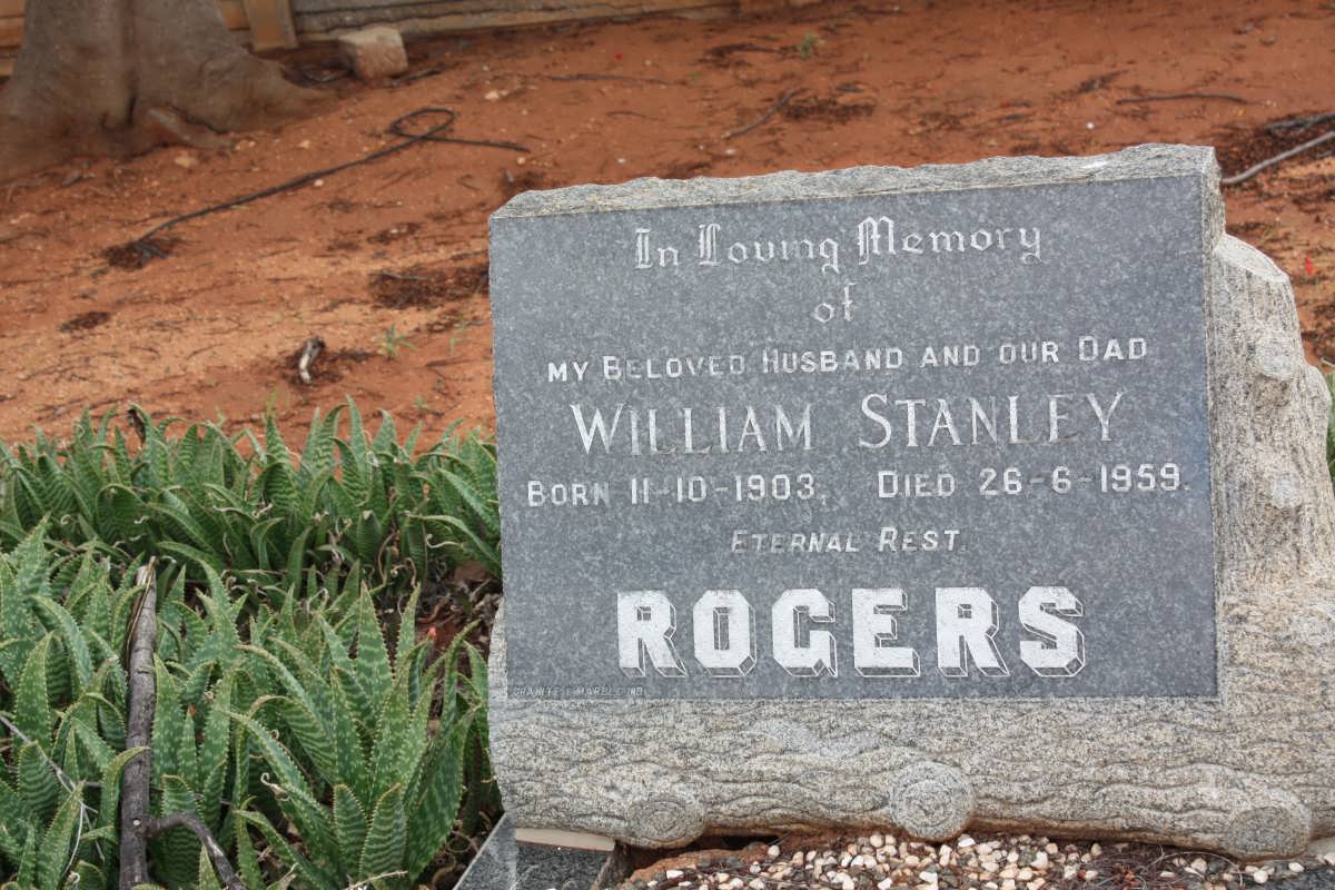 ROGERS William Stanley 1903-1959