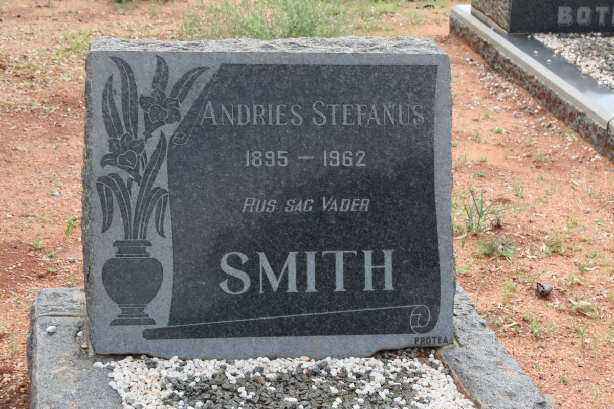 SMITH Andries Stefanus 1895-1962