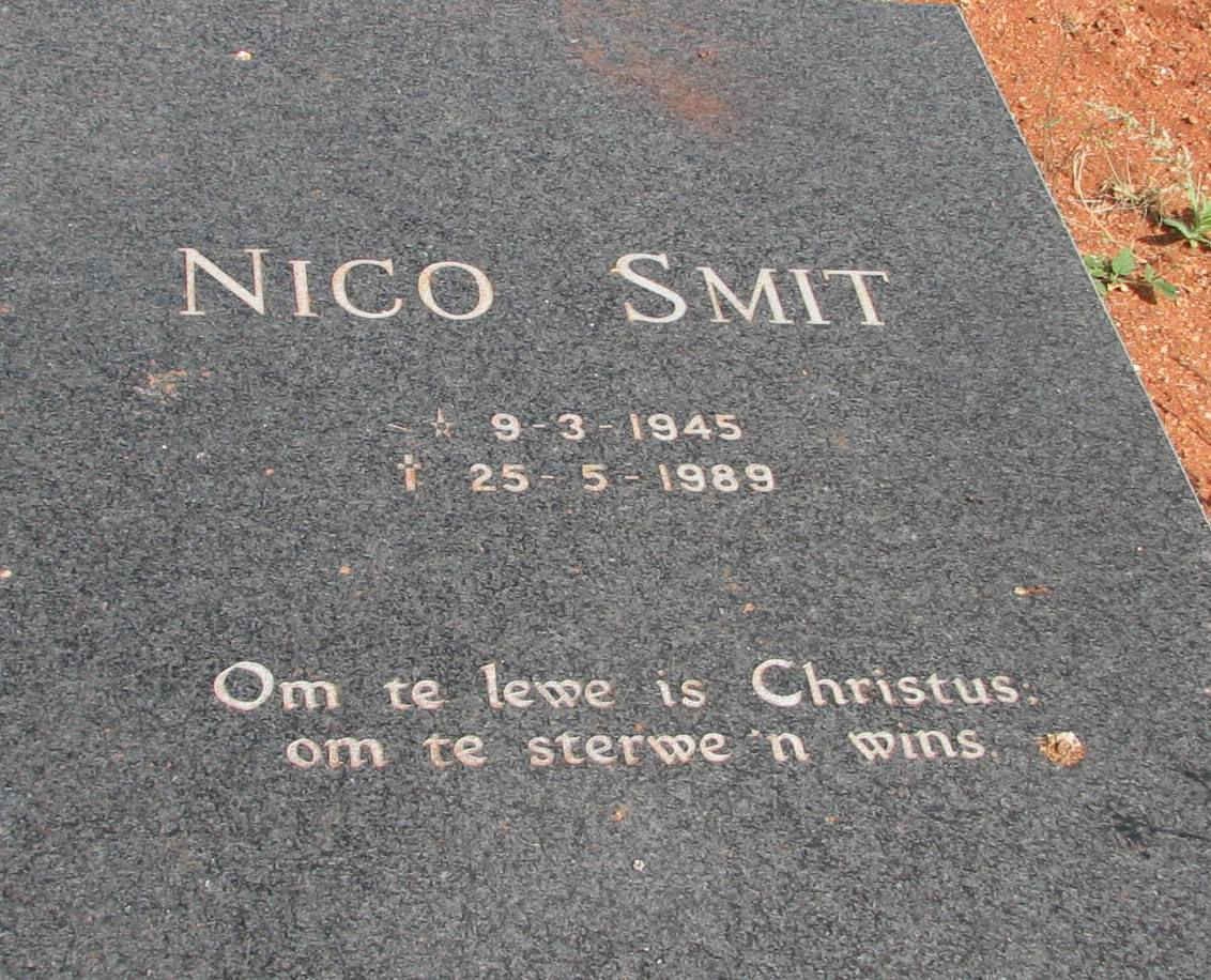 SMIT Nico 1945-1989