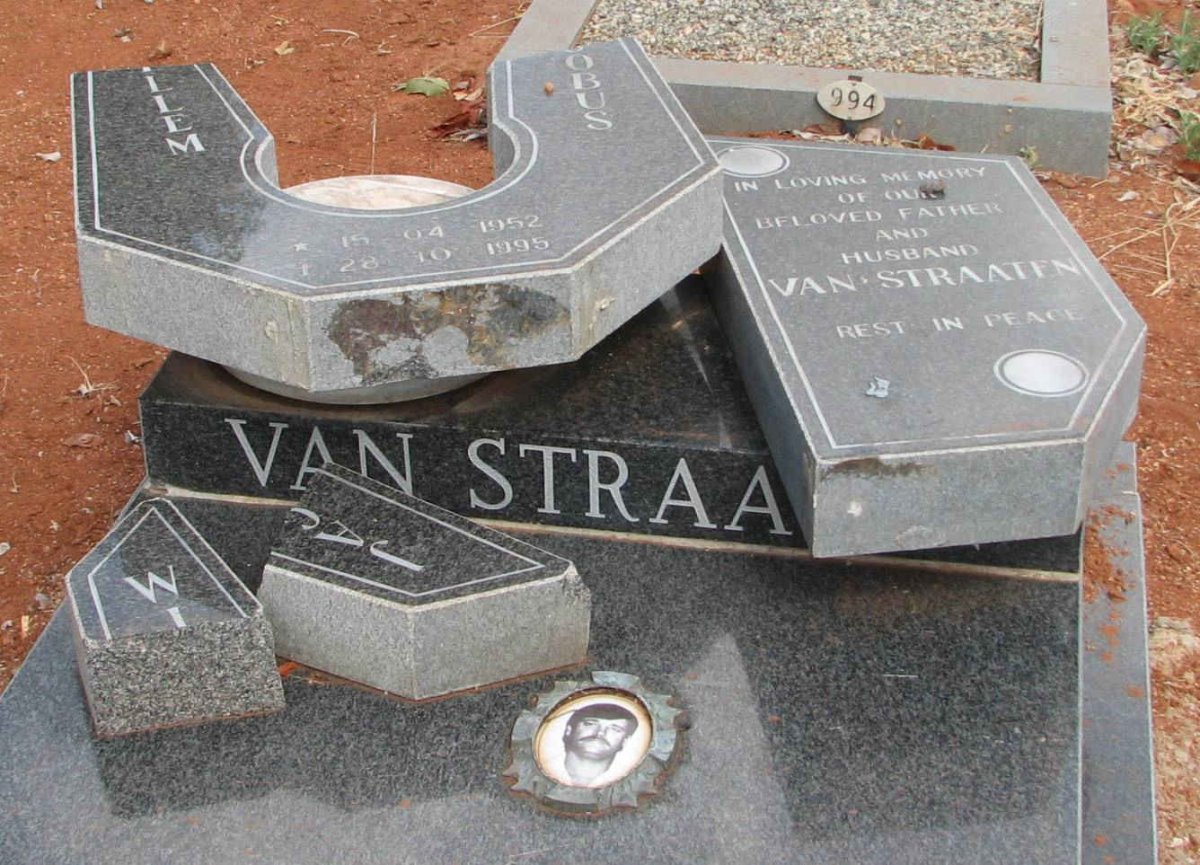 STRAATEN Willem Jacobus, van 1952-1995