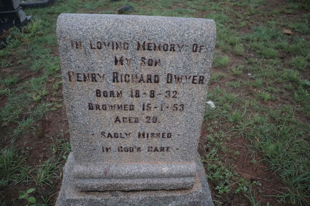 DWYER Henry Richard 1932-1953