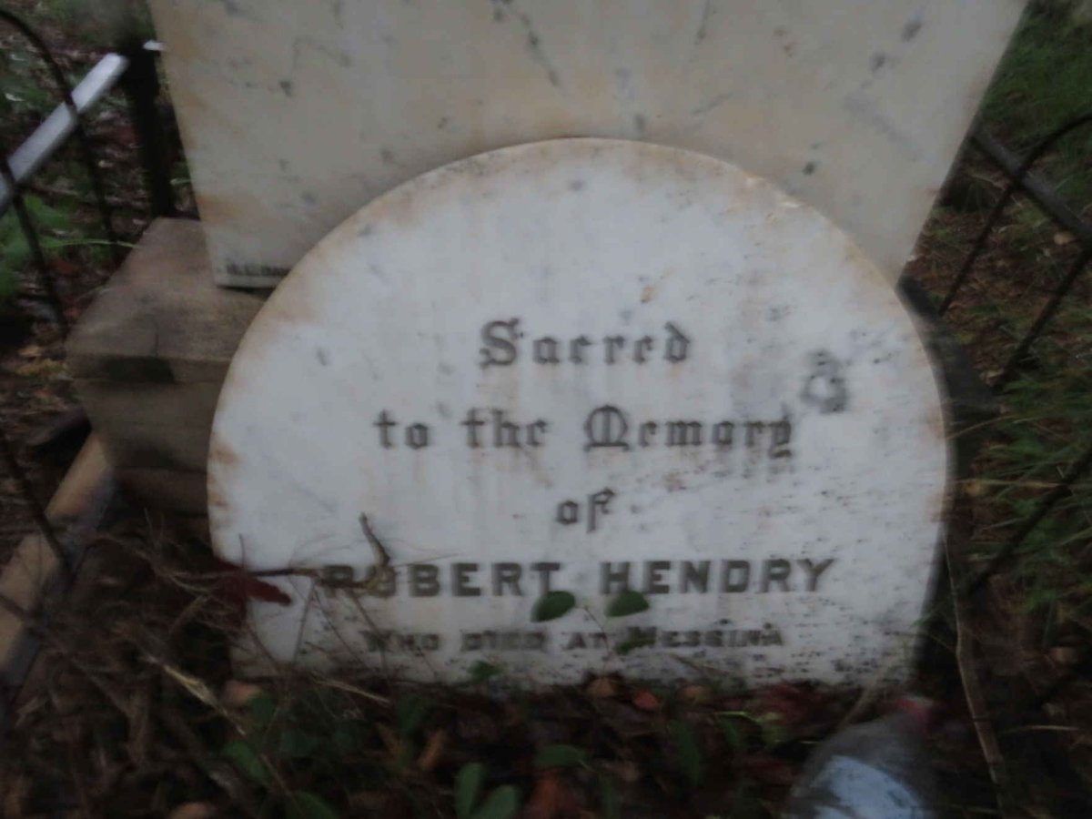 HENDRY Robert 