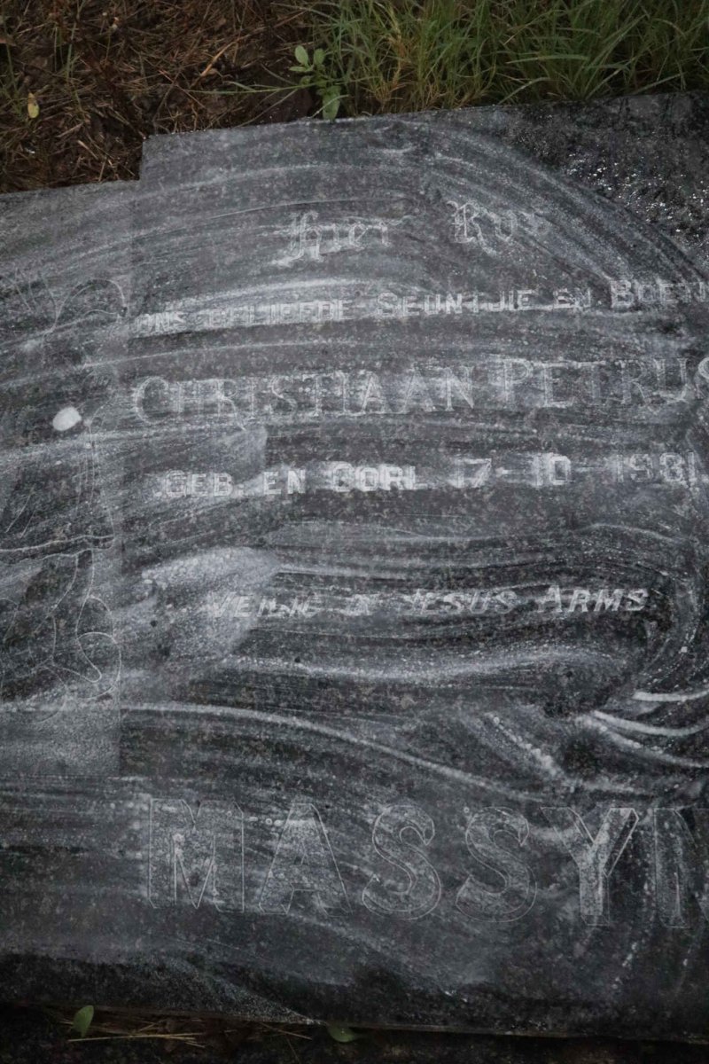 MASSYN Christiaan Petrus 1931-1931