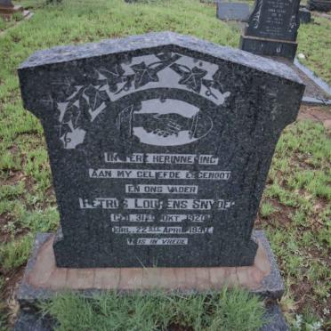 SNYDERS Petrus Lourens 1920-?