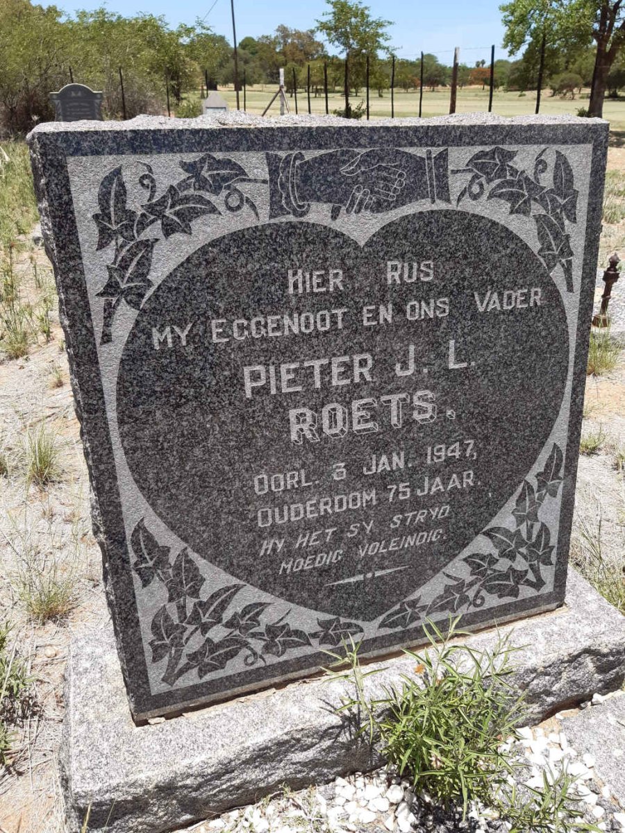 ROETS Pieter J.L. -1947
