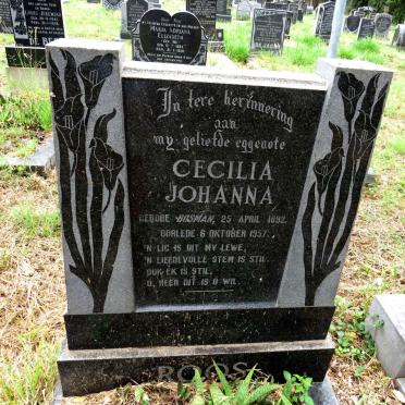 ROOS Cecilia Johanna nee BOSMAN 1892-1957